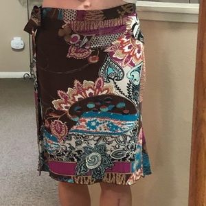 Blumarine silk skirt